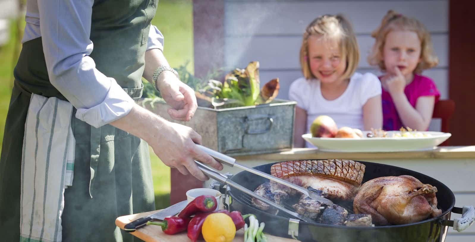 Grilla ribs Allt på grillen med Matkomfort